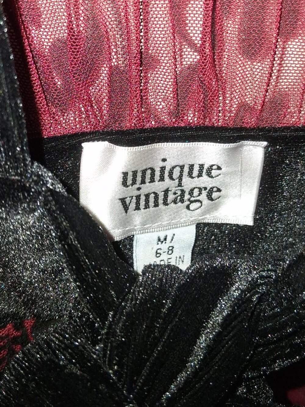 Unique Vintage Robe, M, NWOT - Picture 3 of 5